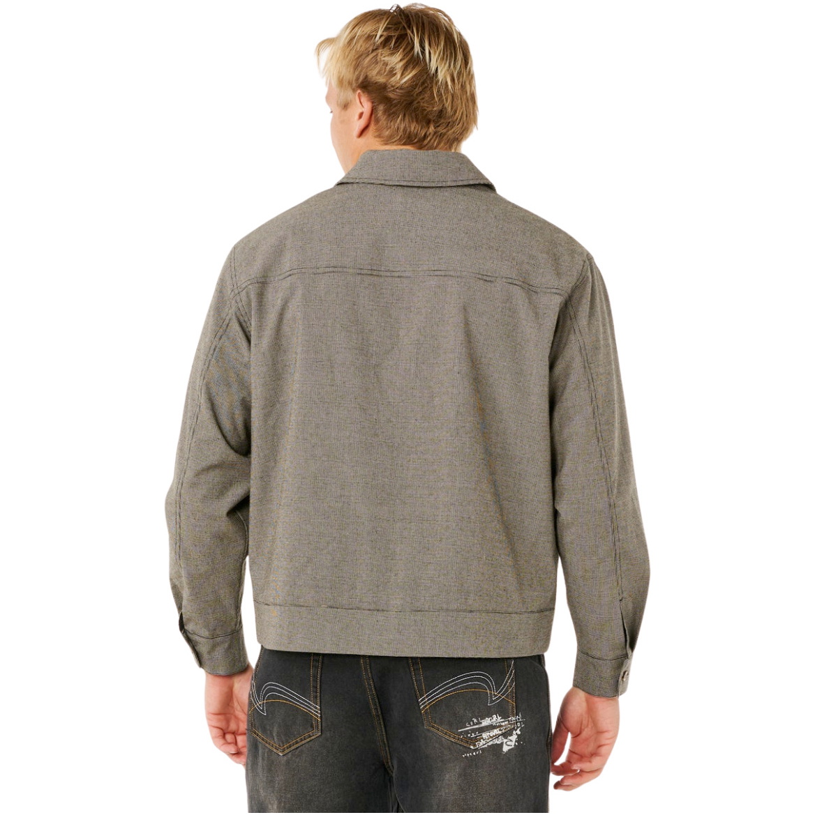 2026 Rip Curl Da Uomo Giacca Inner Visions 02GMJA - Black